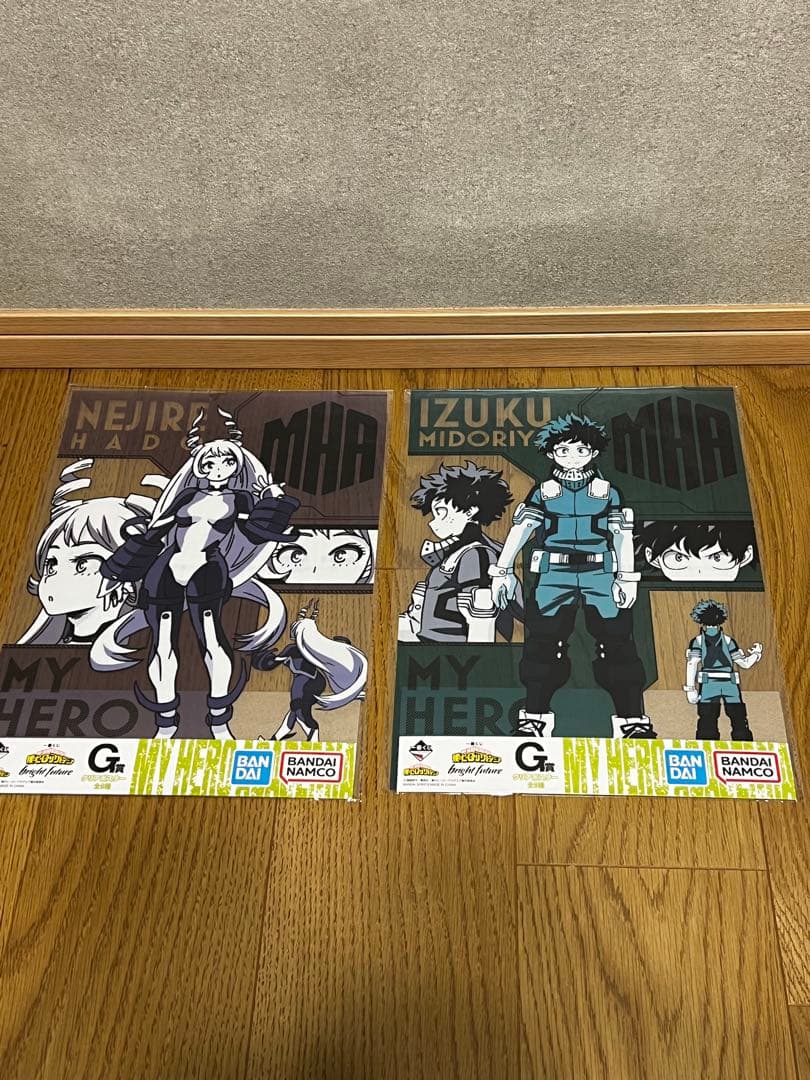 『僕のヒーローアカデミア』1巻〜35巻 クリアポスター2部、ラバーチャーム１部