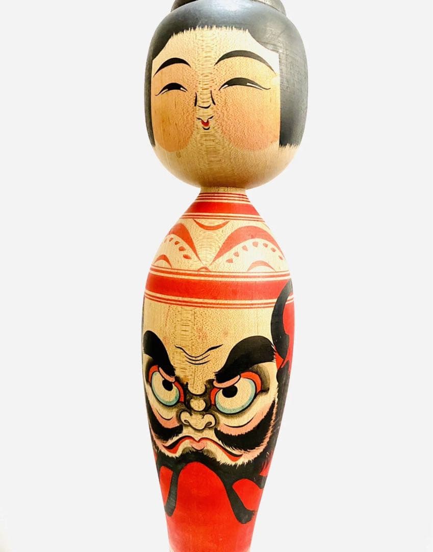 中古　こけし　人形　木製　日本　伝統　笹森淳一　Q コレクション