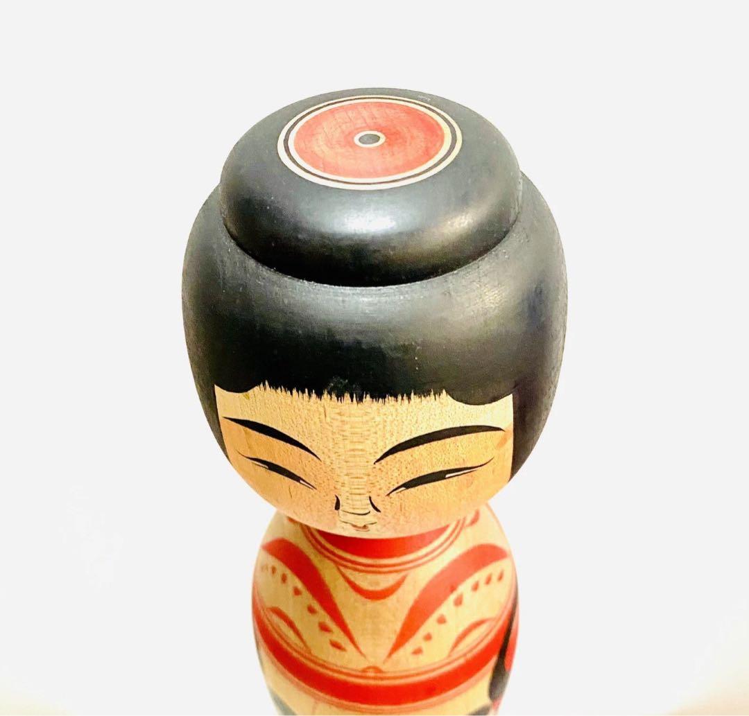 中古　こけし　人形　木製　日本　伝統　笹森淳一　Q コレクション