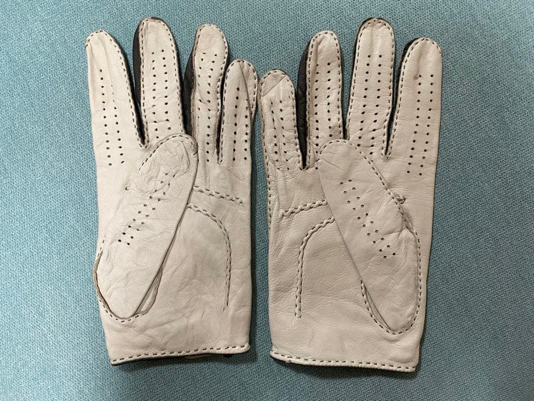 dunhill ダンヒル レザーグローブ 革手袋 (e)