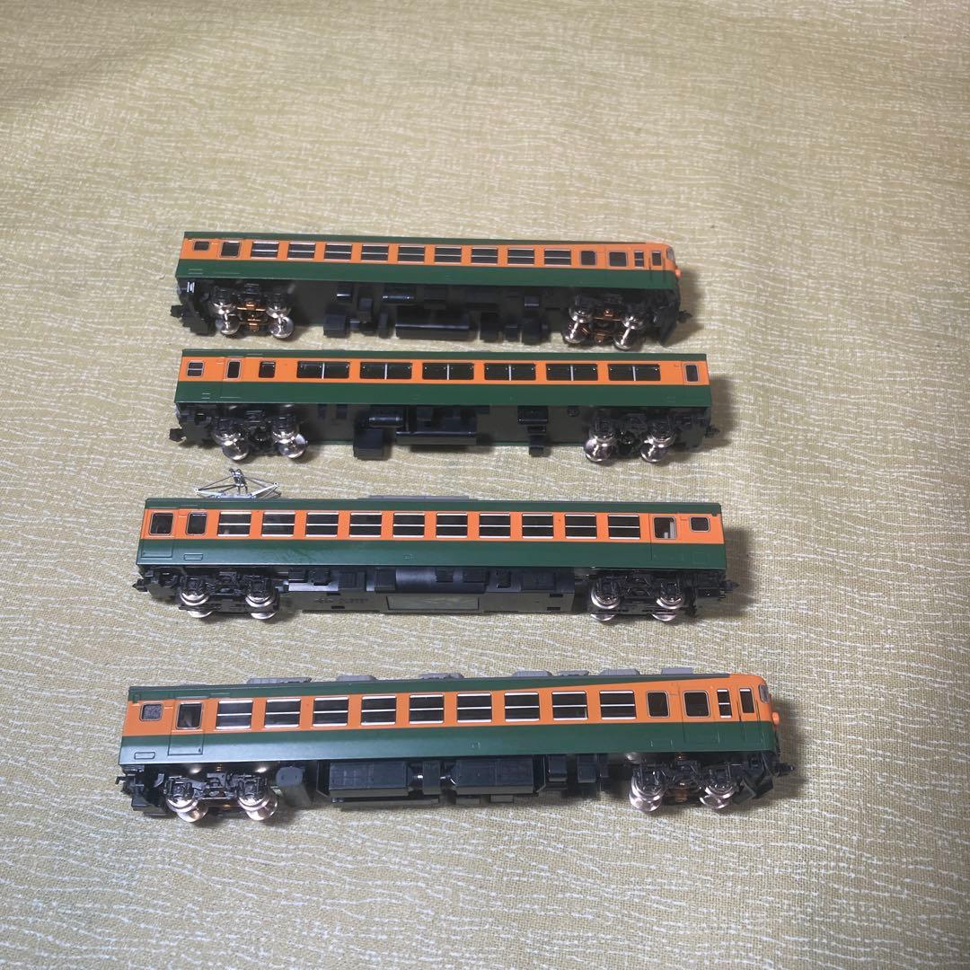 TOMIX 165系初期ロット4輌セット(ジャンク)