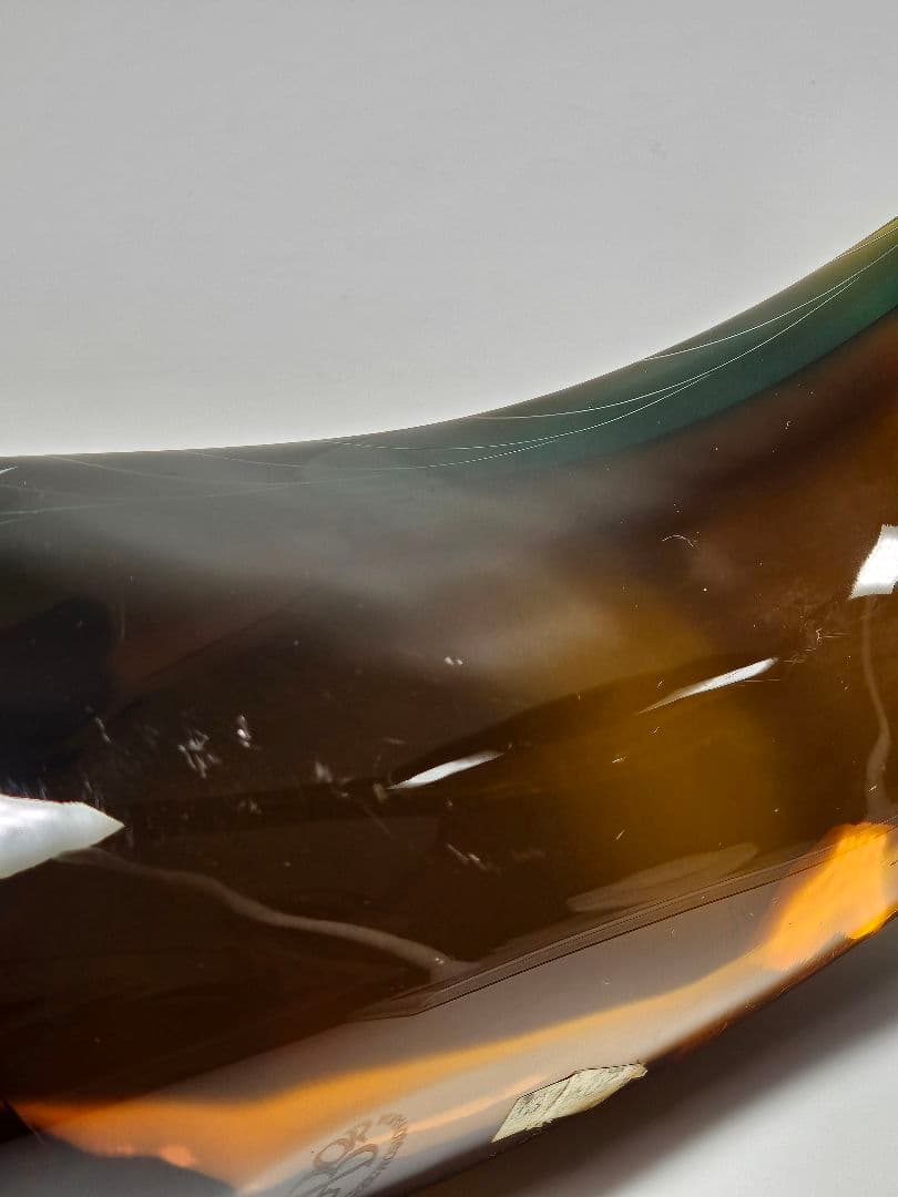 チェコスロバキア EXBOR 魚 インテリア★置物 ガラス製 全長33cm