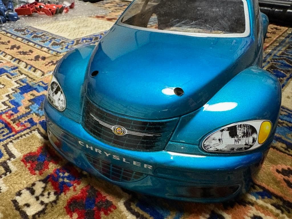 プロライン 1/10 RC用 PTクルーザー 塗装済みボディ メタリックブルー