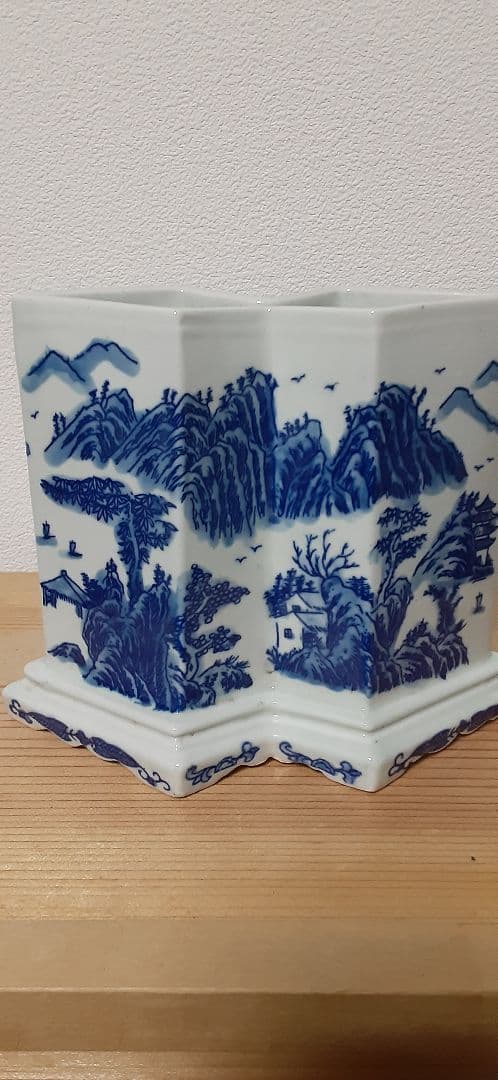 中国陶磁 置物飾り 花瓶 骨董品