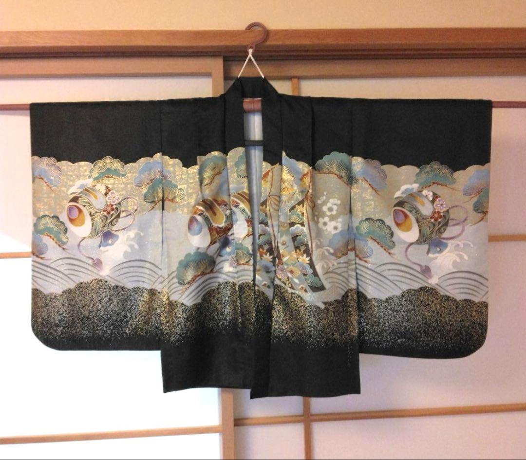 七五三　男の子　5歳用　羽織袴セット