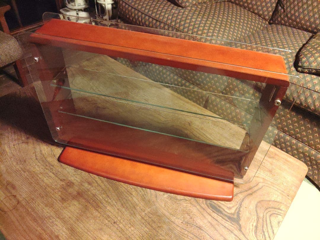 n様　ガラスケース　ディスプレイケース ショーケース　塩川光明堂　アンティーク