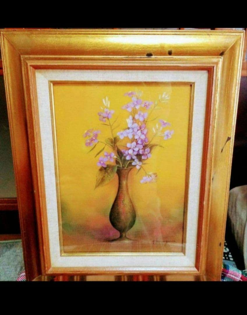 熊川昭典の野の花 花ダイコン カスミ草です