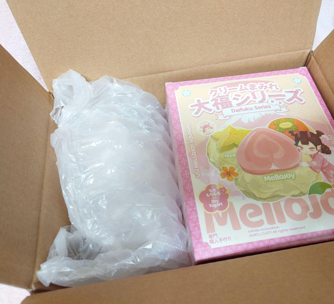 mellojoy メロジョイ クリーム大福 スクイーズ　新品　3個