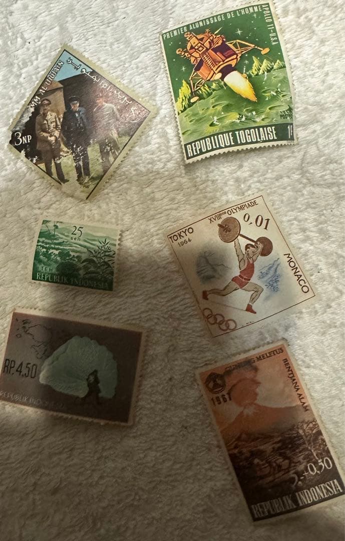 中国切手　文芸講話 発表30周年 6種完 1972年 外国切手まとめ売り