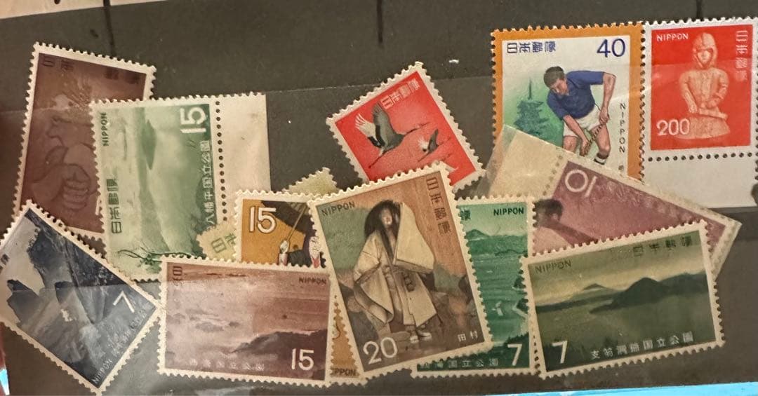 中国切手　文芸講話 発表30周年 6種完 1972年 外国切手まとめ売り