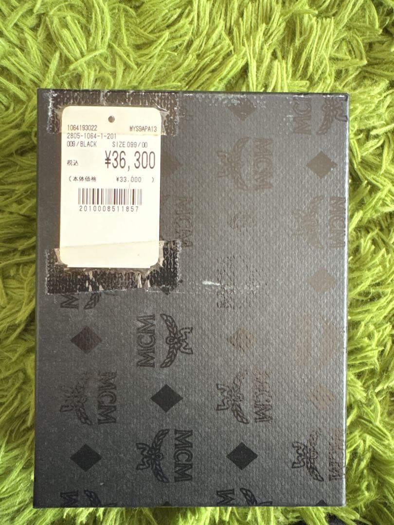 MCM Patricia Flap Wallet 3FldS ブラック