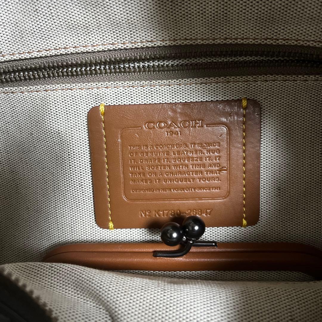 coach コーチ　レザー ショルダーバッグ
