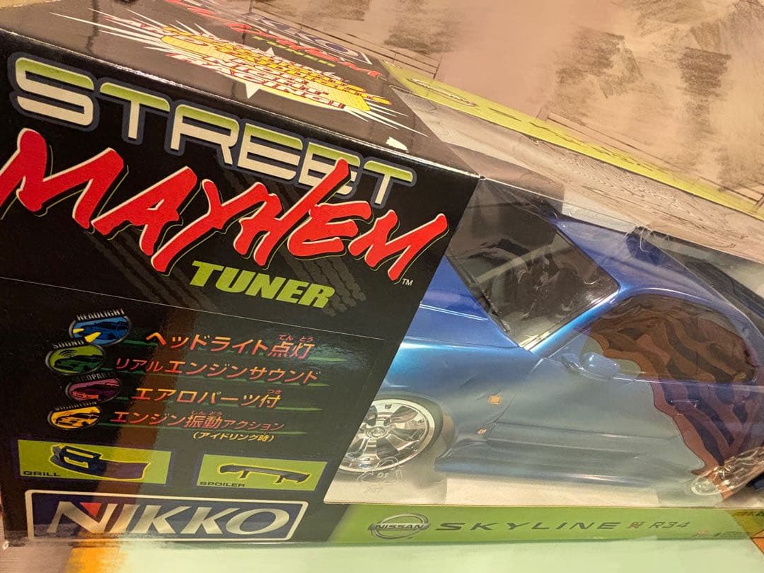 NIKKO 1/5 NISSAN スカイライン GTR R34 巨大ラジコン