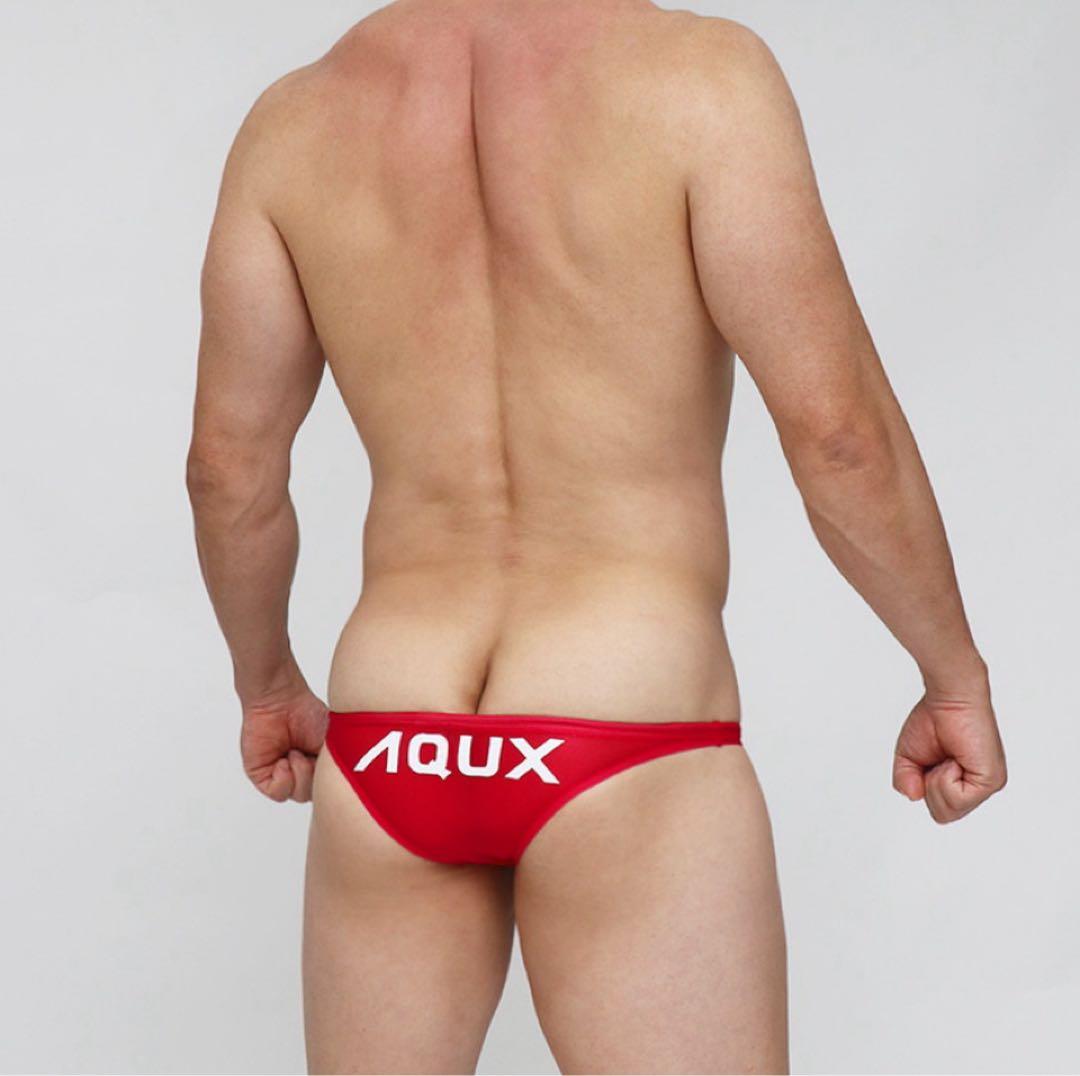 AQUX【新品未使用】完売品⭐︎Half Back Swim Sheer水着LL✨