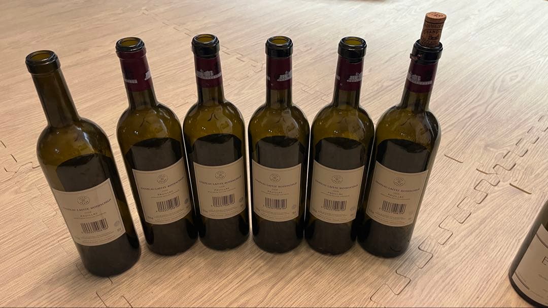 Chateau Lafite Rothschild 2008 空瓶6本セット