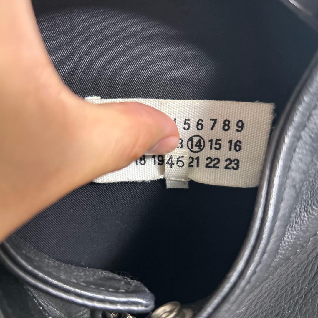 ジ*ー様 【最終値下げ】Maison Margiela ハの字ライダース　革ジャ