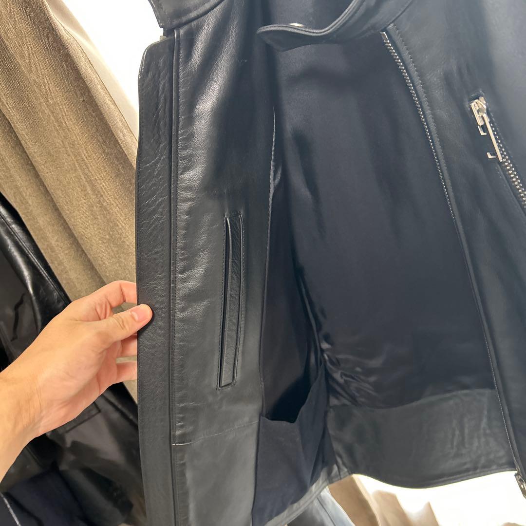 ジ*ー様 【最終値下げ】Maison Margiela ハの字ライダース　革ジャ