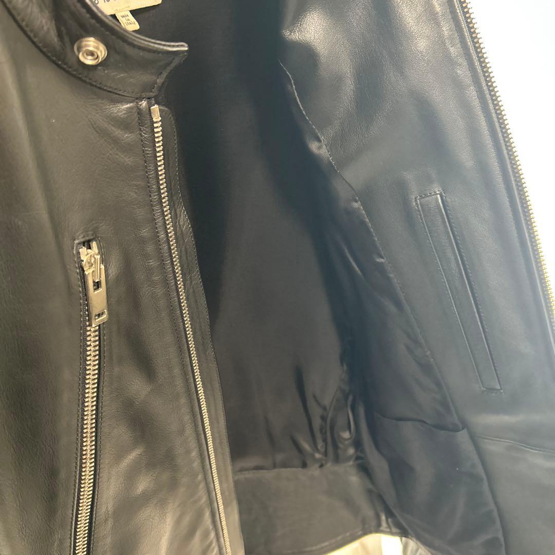 ジ*ー様 【最終値下げ】Maison Margiela ハの字ライダース　革ジャ