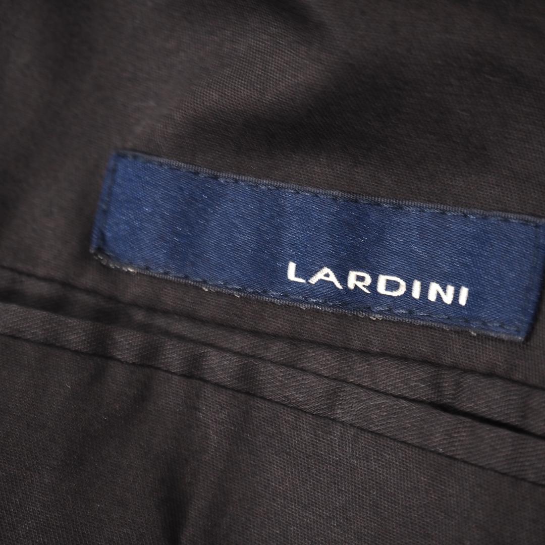 美品 希少 ラルディーニ ブートニエール付 ウール ジレ ベスト グレー