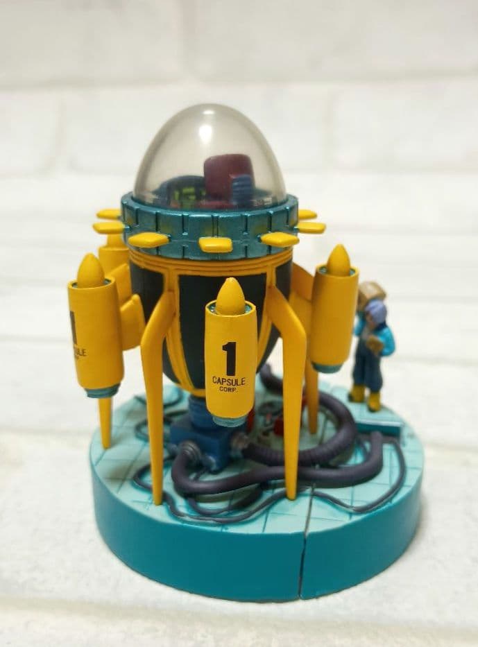 ドラカプ　ボーナスパーツ タイムマシン　ブルマ ＆ トランクス　ドラゴンボール