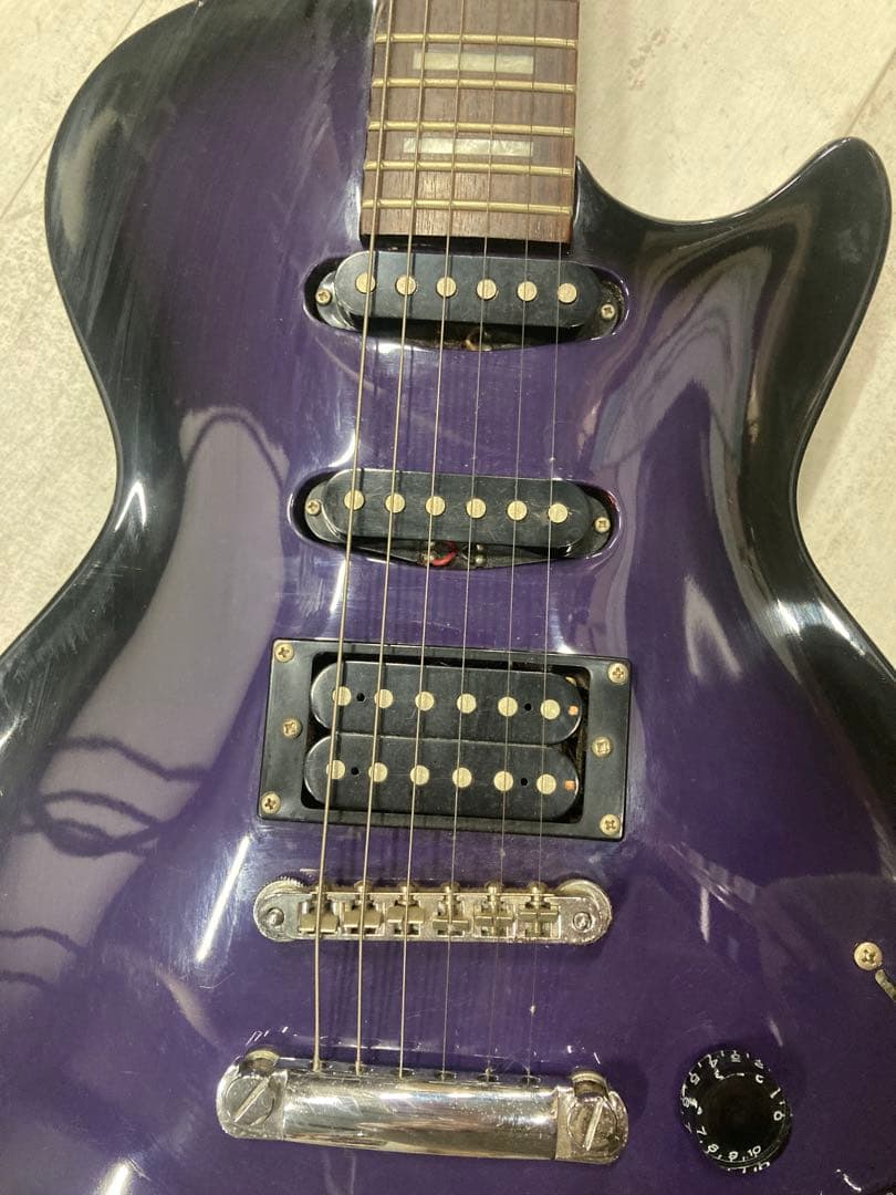 Grass Roots エレキギター パープル