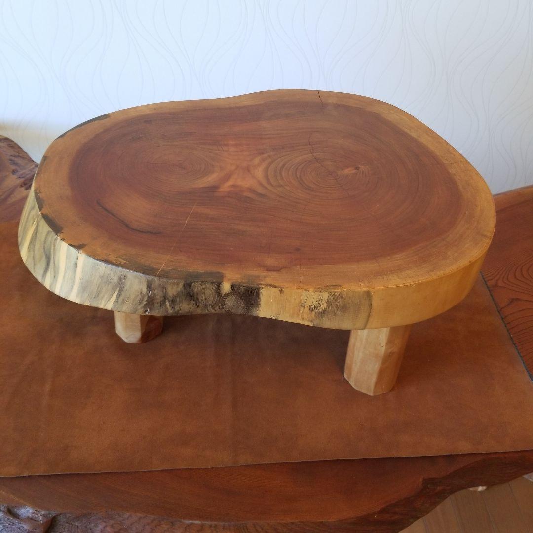 M*様 サイドテーブル《欅けやき》3本脚