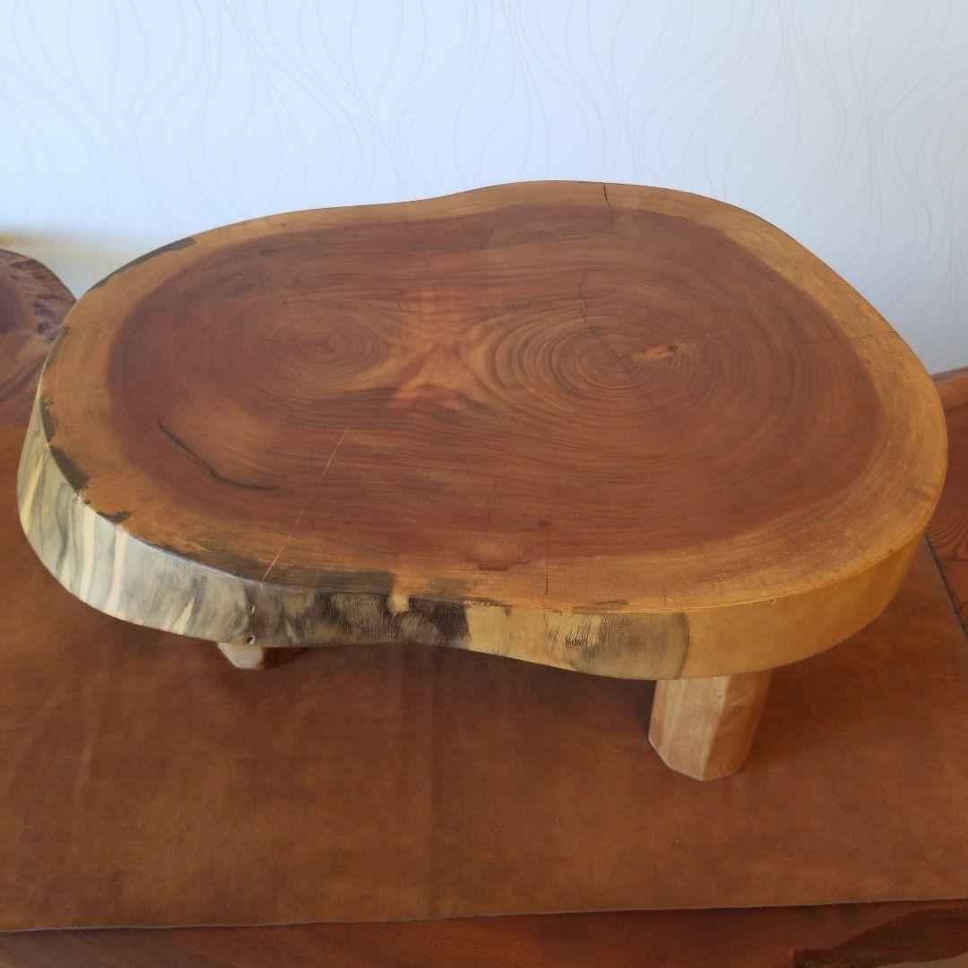 M*様 サイドテーブル《欅けやき》3本脚