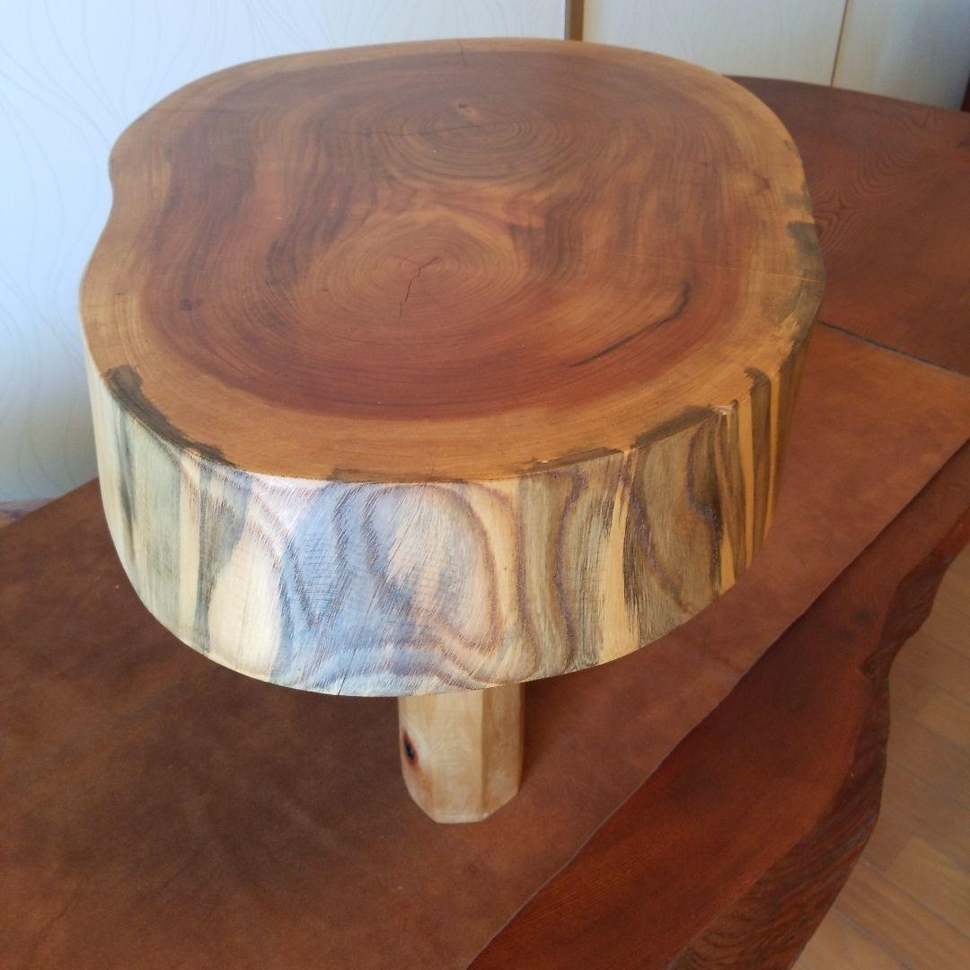 M*様 サイドテーブル《欅けやき》3本脚