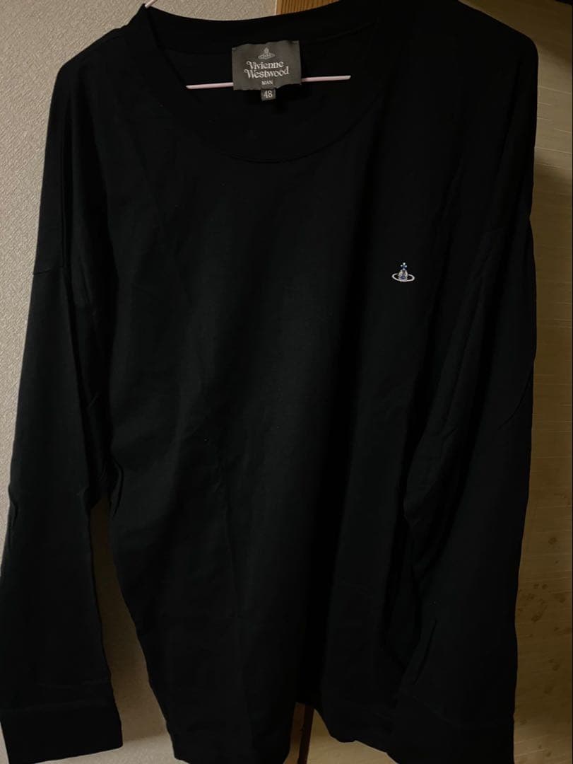 Vivienne Westwood ブラック 長袖Tシャツ 48
