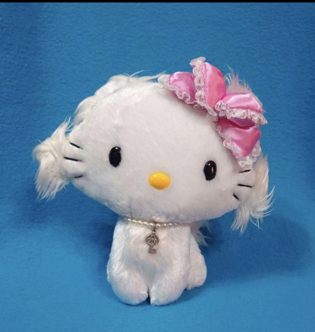 激レア☆ハローキティ☆ちりめんの着物に紗綾形紋様の帯と激レア☆チャーミーキティ