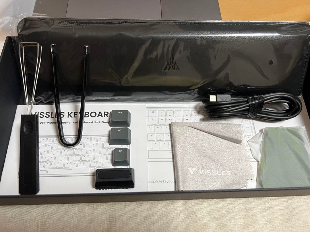 【新品未使用】Vissles キーボード ワイヤレス