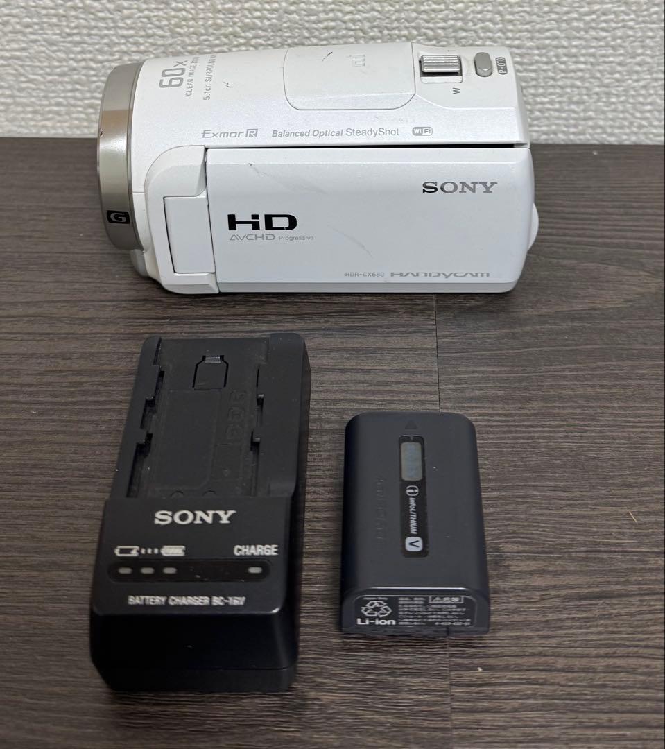Sony HDR-CX680 ビデオカメラ