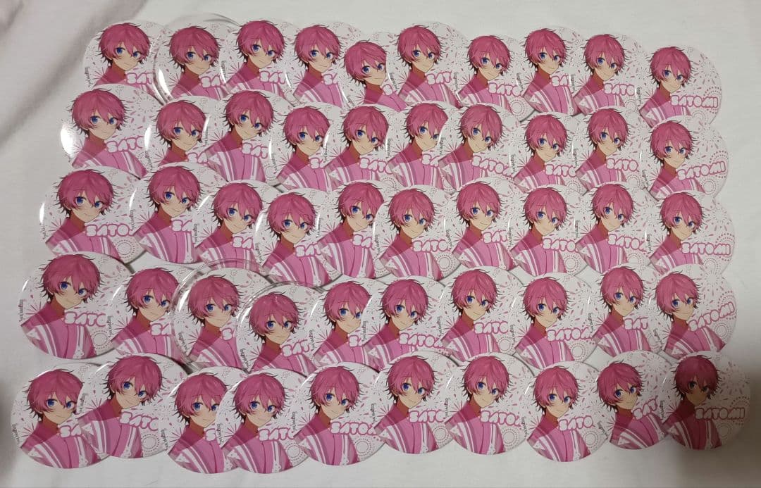 すとぷり　さとみ　缶バッチ　2022　summer 等身　浴衣