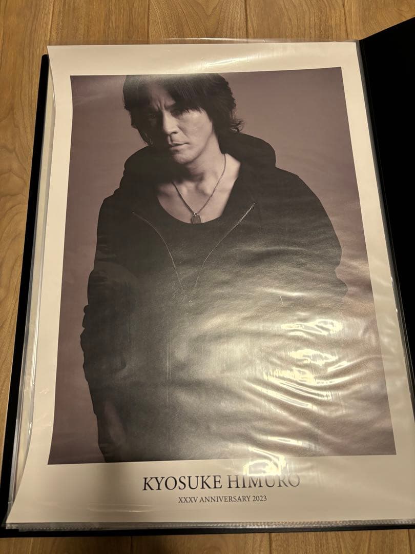 非売品　当選納品書付き　氷室京介 WEEKLY カレンダー　ポスター　サイズB2