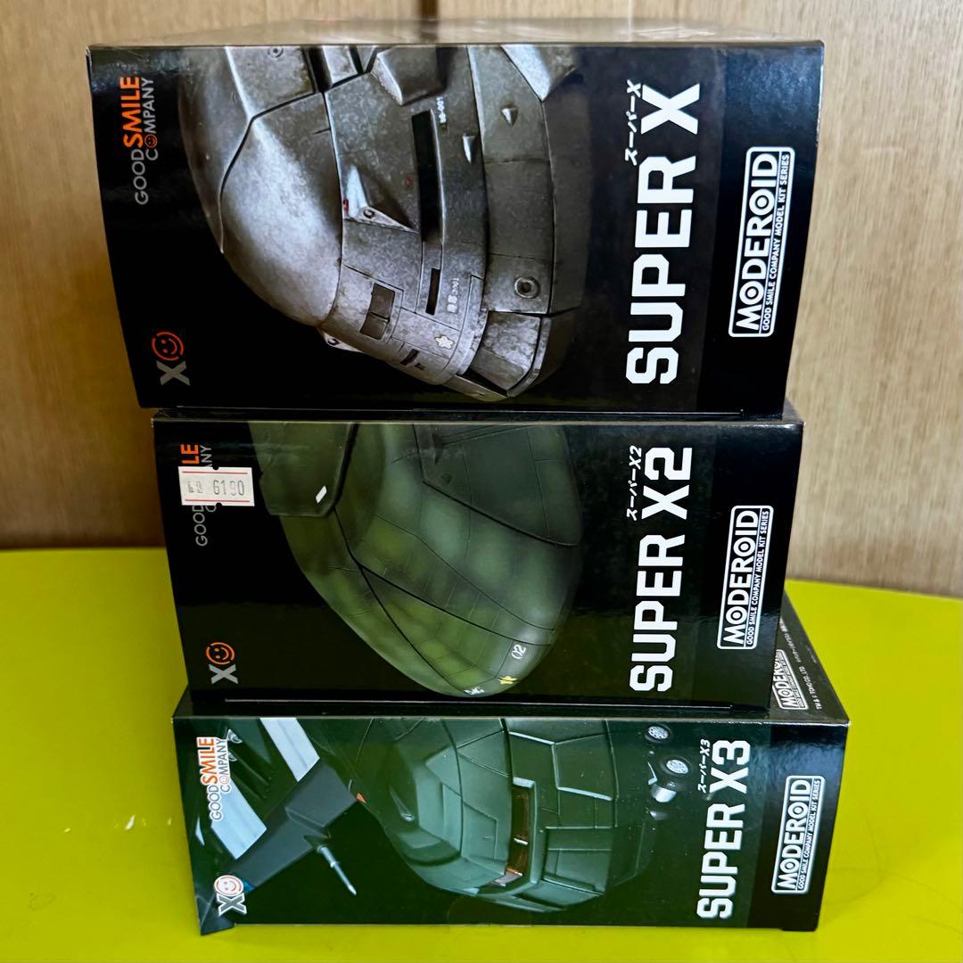 ゴジラ モデロイド スーパーXシリーズ３点セット 美品完品