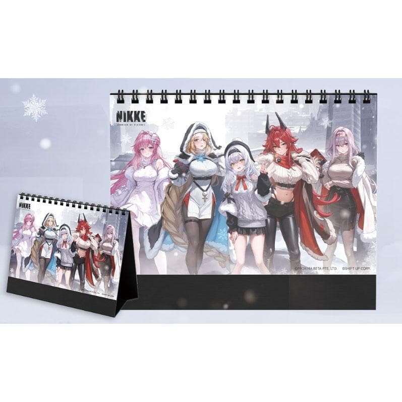 NIKKE レッドフード スタンドキーリング スノーホワイト 卓上カレンダー