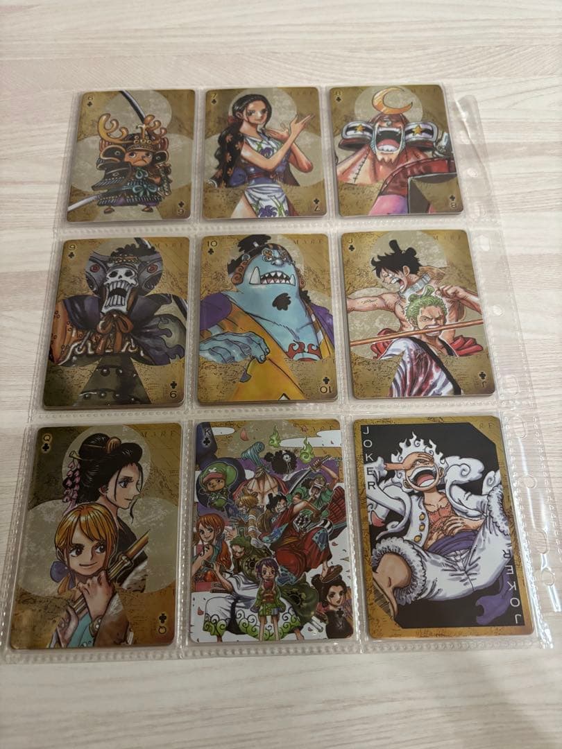 A*︎様 ワンピース　ゴールデントランプ　原作絵　扉絵