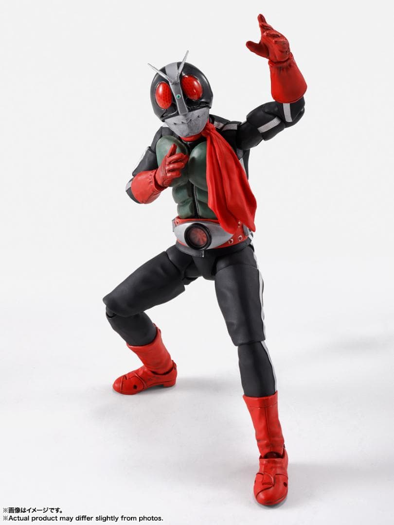 S.H.Figuarts（真骨彫製法） 仮面ライダー新2号 ＋ 新サイクロン号