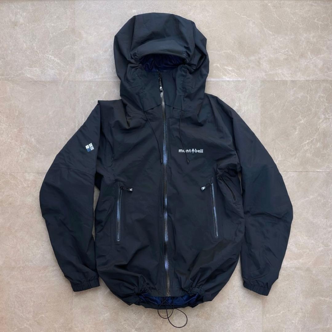 【超希少❗️】mont-bell ジャケット ブルゾン マウンテンパーカ　黒
