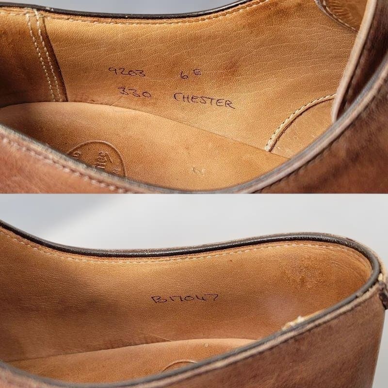 Crockett&Jones プレーントゥ CHESTER 25cm 6E