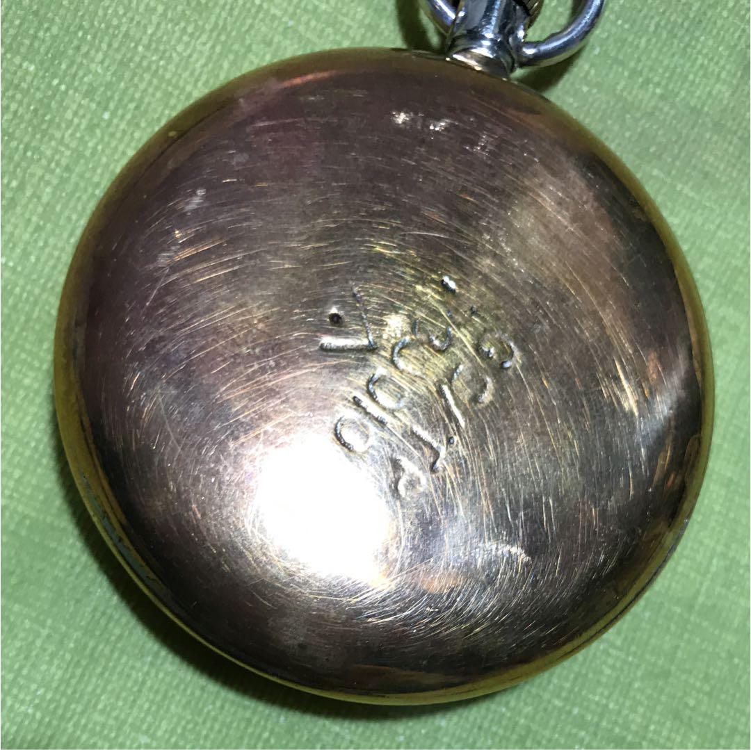 スイス名門 HELVETIA GSTP ミリタリー 懐中時計 ジャンク