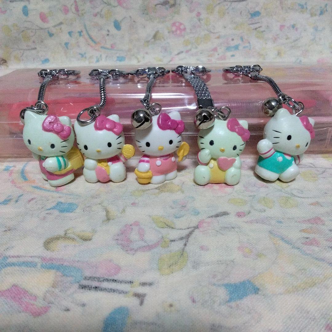 ハローキティ キーホルダー 5個セット　1996年