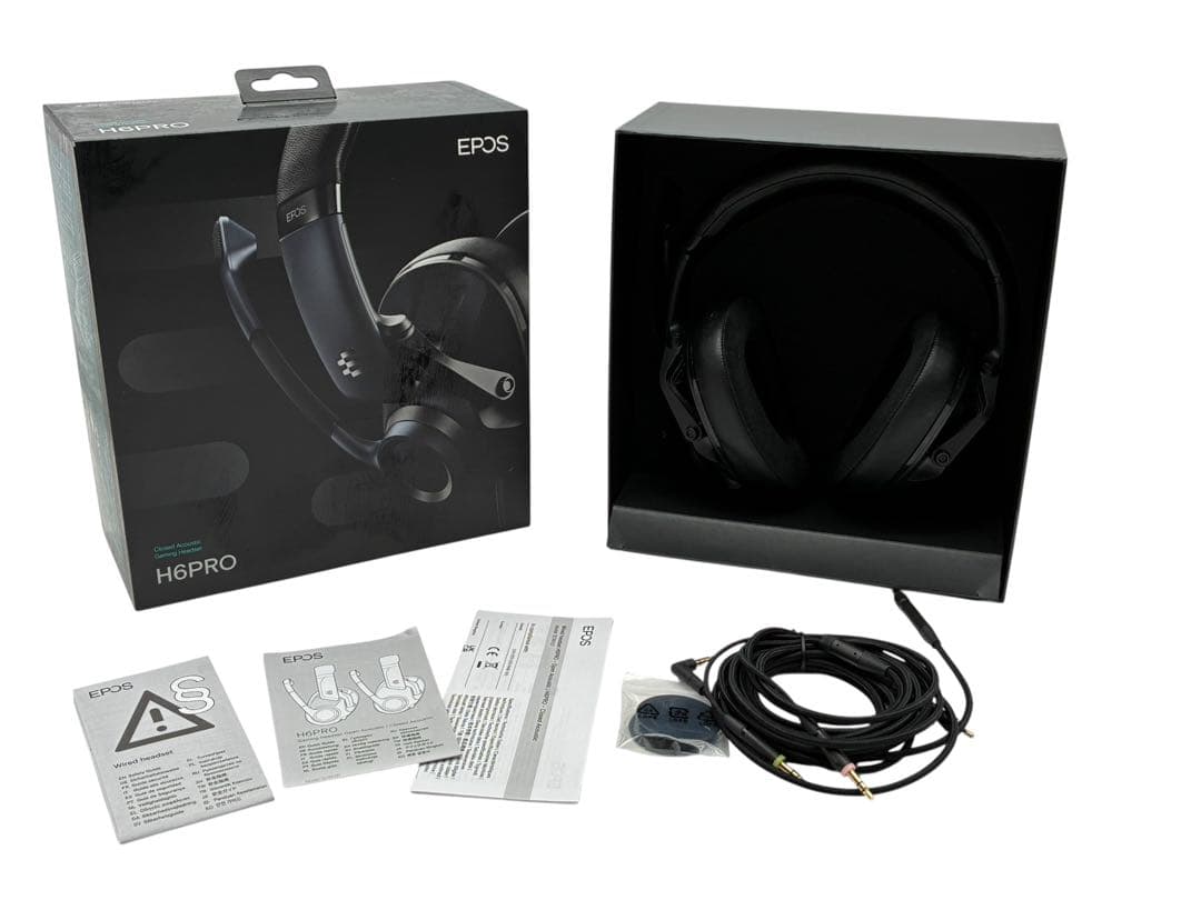 箱付 EPOS H6PRO ゲーミング ヘッドセット 有線 マイク1000933