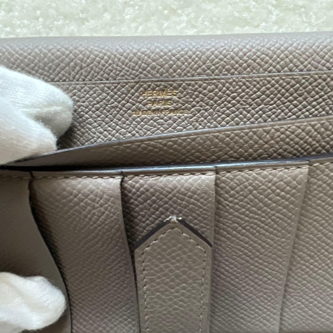 HERMES べアン　長財布　美品