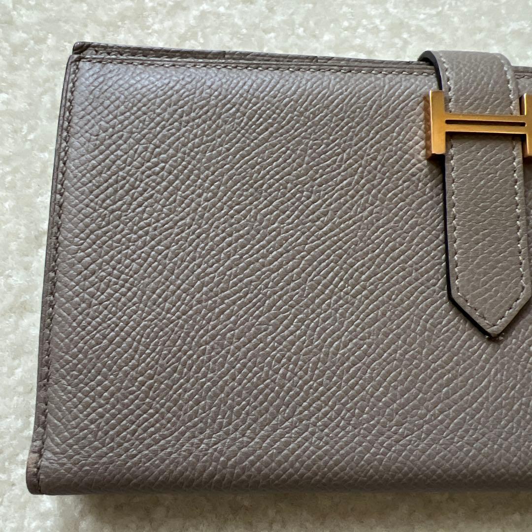 HERMES べアン　長財布　美品