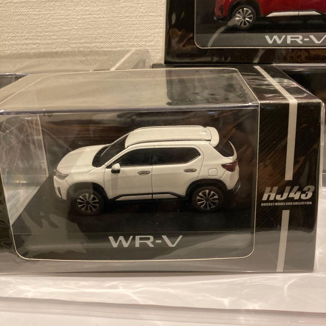 WR-V 1／43ミニカー４台セット ホワイト・レッド・グレー ・黒ホンダ非売品