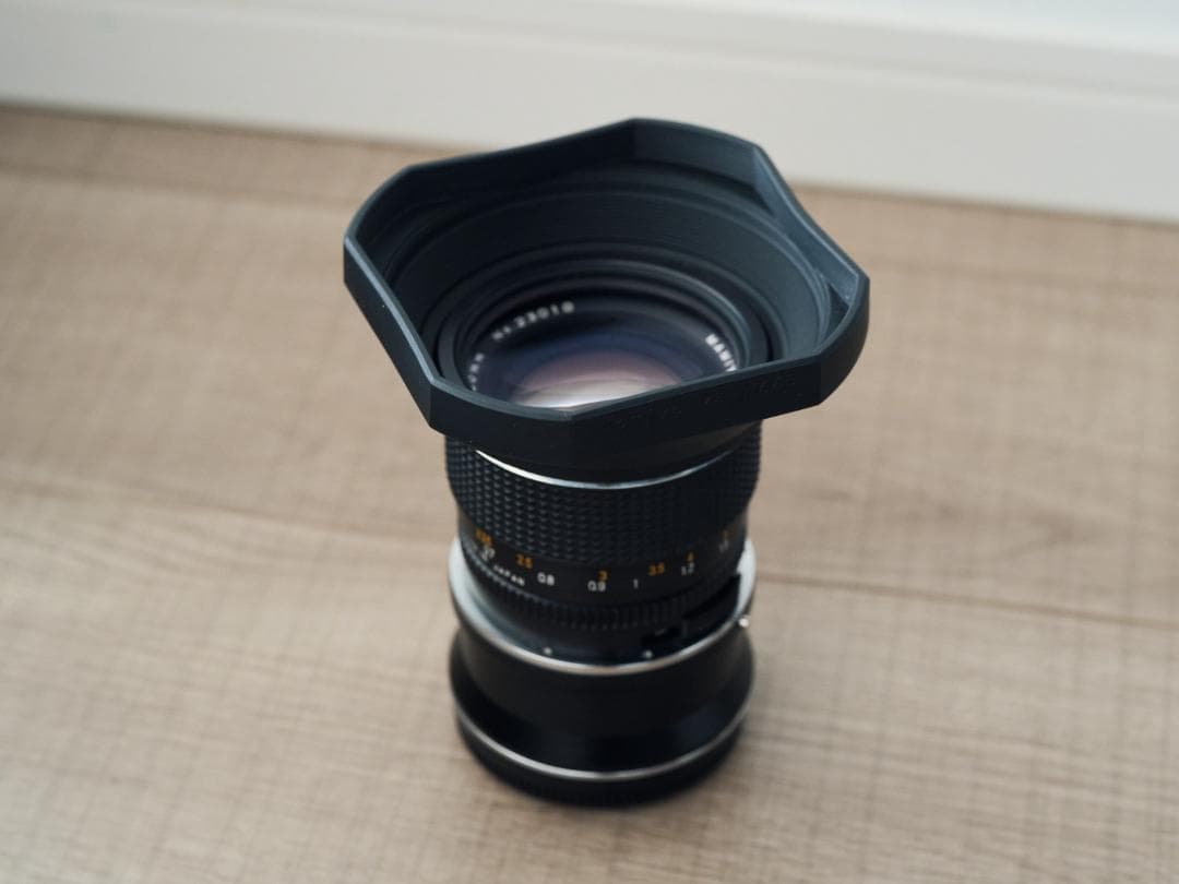 Mamiya645 Sekor 80mm f1.9 N&GFXマウントアダプター