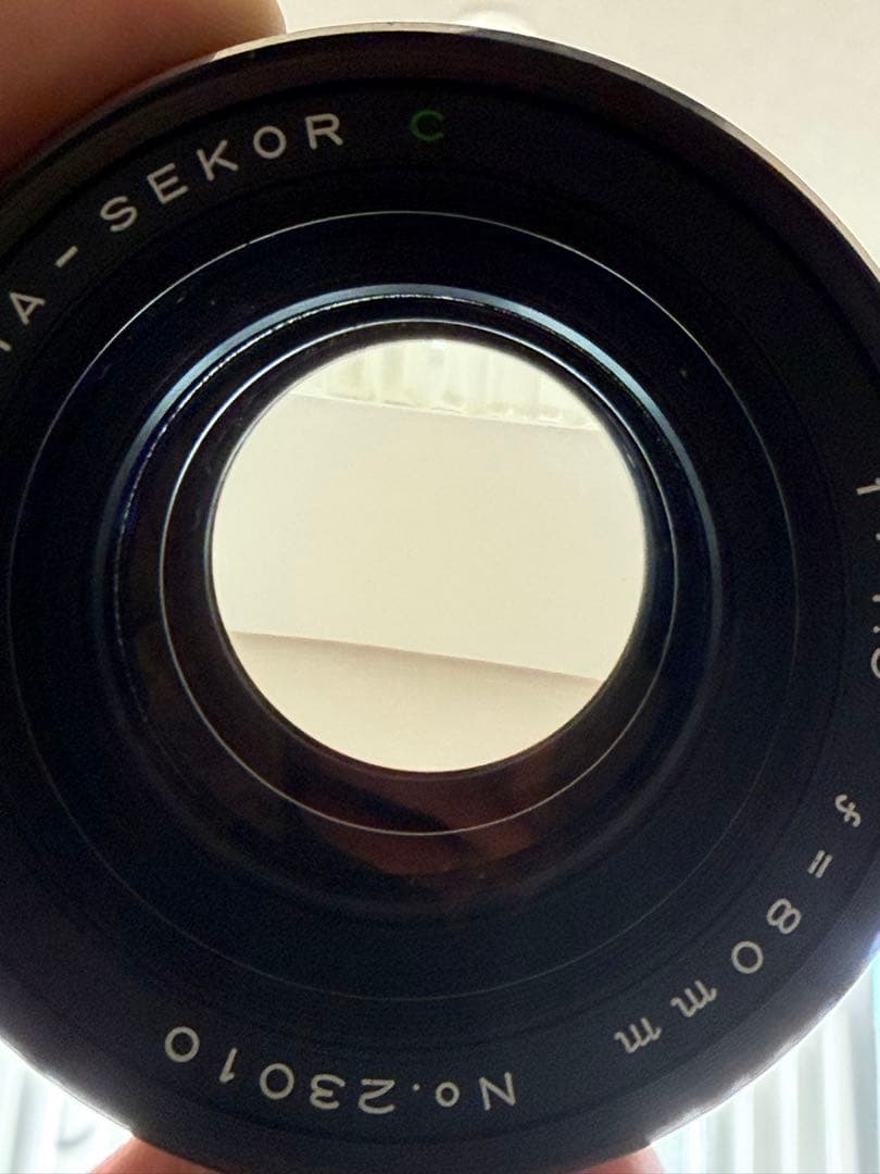 Mamiya645 Sekor 80mm f1.9 N&GFXマウントアダプター