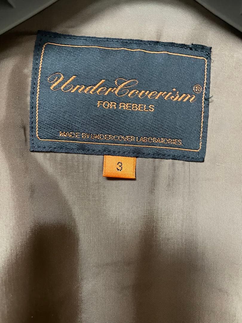 Undercorverism スクラッチ加工シングルライダース