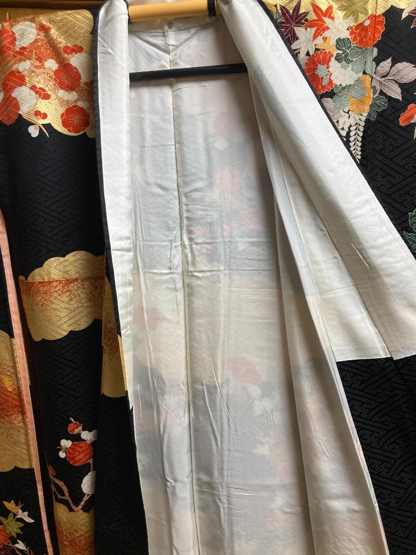 振袖　帯　正絹【匿名配送・宅急便送料無料】30～40年前の　着物　出品№22